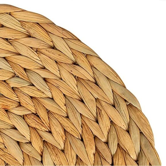 Round Woven Handmade Table Mat - Picture 7 of 11